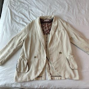 Free People Linen Blazer 😍😍😍